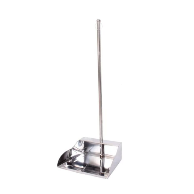 Stainless Steel Dustpan with Long Handle