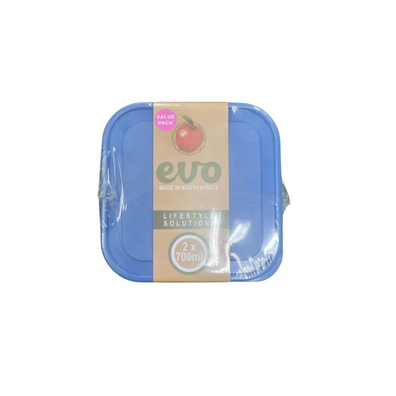 Set of 2 Food Storage Lunch Boxes