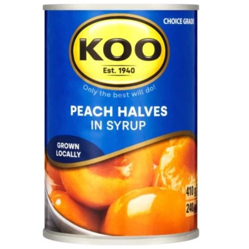Canned Peach Halves